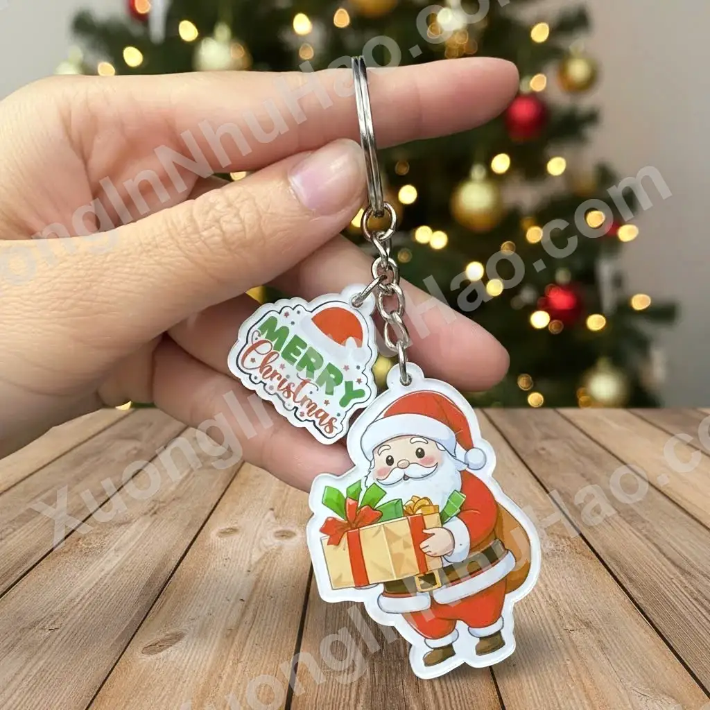 Móc Khóa Giáng Sinh Noel Dễ Thương, Nhận Đơn Từ 1 Móc, Miễn Phí Thiết Kế 4 Móc Khóa Giáng Sinh Noel Dễ Thương, Nhận Đơn Từ 1 Móc, Miễn Phí Thiết Kế 3