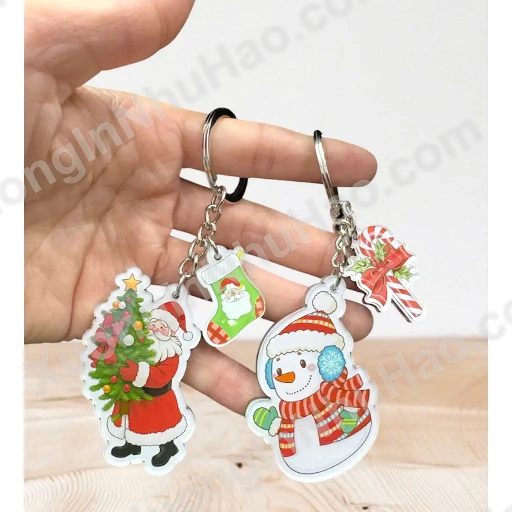 Móc Khóa Giáng Sinh Noel Dễ Thương, Nhận Đơn Từ 1 Móc, Miễn Phí Thiết Kế 5 Móc Khóa Giáng Sinh Noel Dễ Thương, Nhận Đơn Từ 1 Móc, Miễn Phí Thiết Kế 4