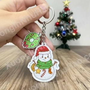 Móc Khóa Giáng Sinh Noel Dễ Thương, Nhận Đơn Từ 1 Móc, Miễn Phí Thiết Kế