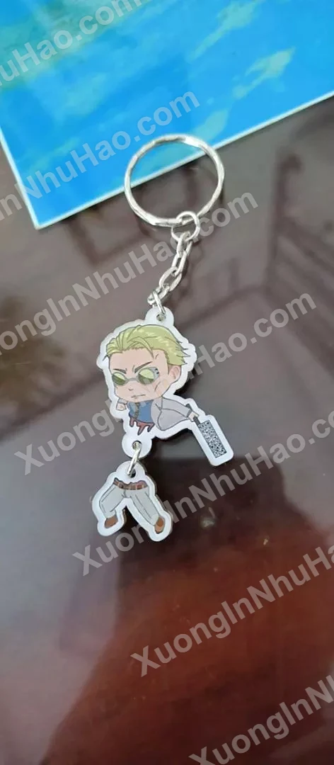 Móc Khóa Gojo Satoru Gojo 1/2 , Geto Suguru Anime Jujutsu Kaisen 7 Móc Khóa Gojo Satoru Gojo 1/2 , Geto Suguru Anime Jujutsu Kaisen 6