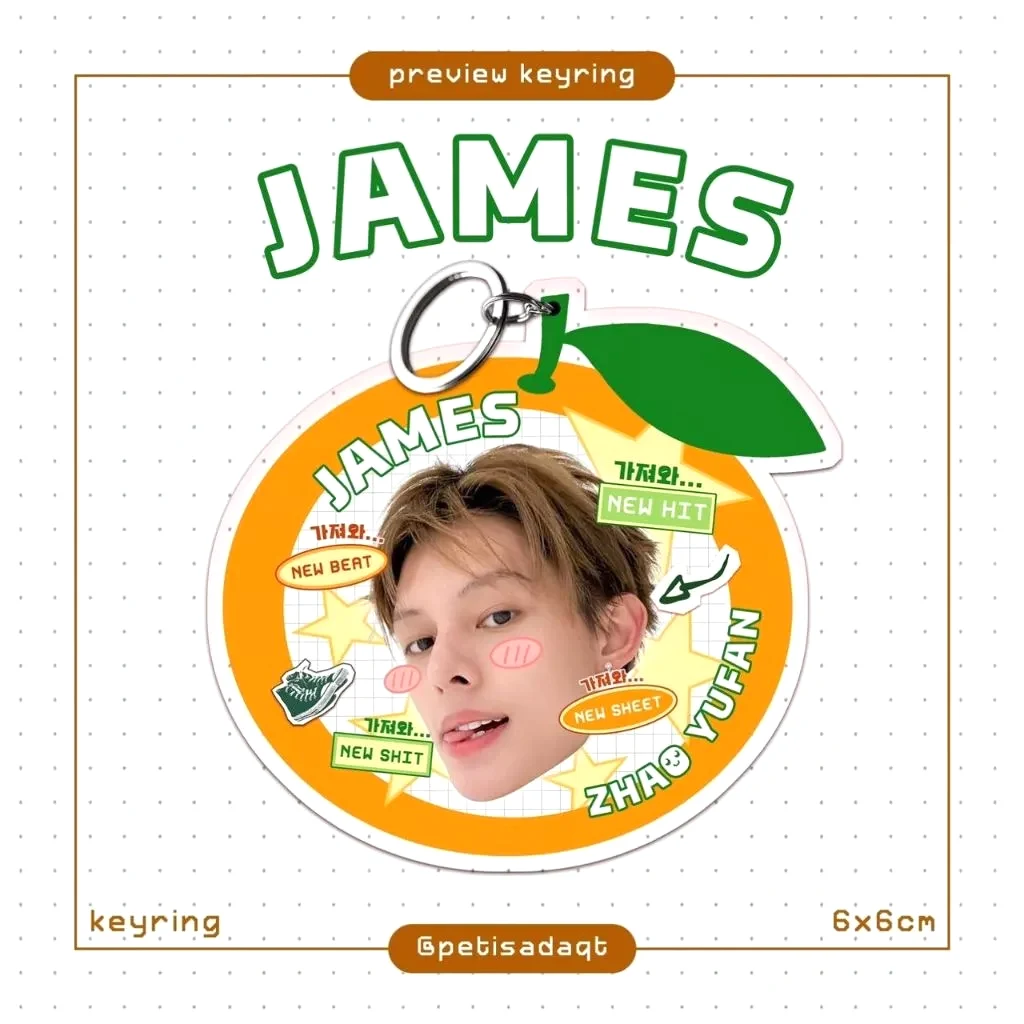 Móc Khóa Hoa Quả Trái Cây Cortis James, Juhoon, Martin, Seonghyeon, Keonho 4 Móc Khóa Hoa Quả Trái Cây Cortis James, Juhoon, Martin, Seonghyeon, Keonho 3