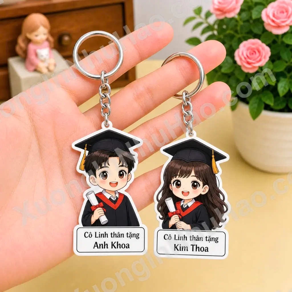 Móc Khóa Học Sinh Chibi Tốt Nghiệp - Quà Tặng Cuối Năm Ý Nghĩa 2 Móc Khóa Học Sinh Chibi Tốt Nghiệp - Quà Tặng Cuối Năm Ý Nghĩa 1