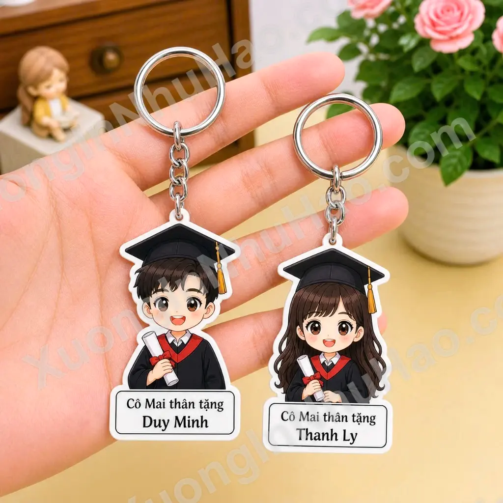 Móc Khóa Học Sinh Chibi Tốt Nghiệp - Quà Tặng Cuối Năm Ý Nghĩa 4 Móc Khóa Học Sinh Chibi Tốt Nghiệp - Quà Tặng Cuối Năm Ý Nghĩa 3