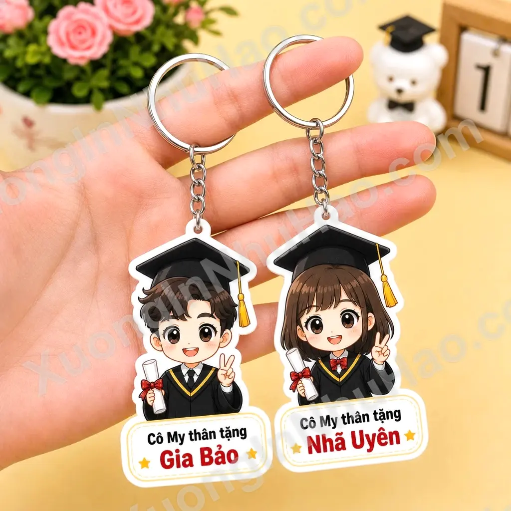 Móc Khóa Học Sinh Chibi Tốt Nghiệp - Quà Tặng Cuối Năm Ý Nghĩa 6 Móc Khóa Học Sinh Chibi Tốt Nghiệp - Quà Tặng Cuối Năm Ý Nghĩa 5