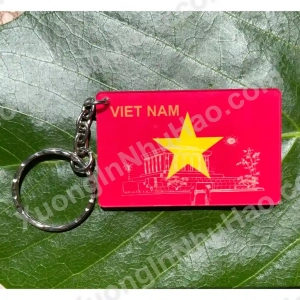 Móc Khóa In Cờ Và Biểu Tượng Quốc Gia Việt Nam Và Các Nước G8- Phụ Kiện Treo Balo, Túi Xách, Xe Oto, Chìa Khóa...