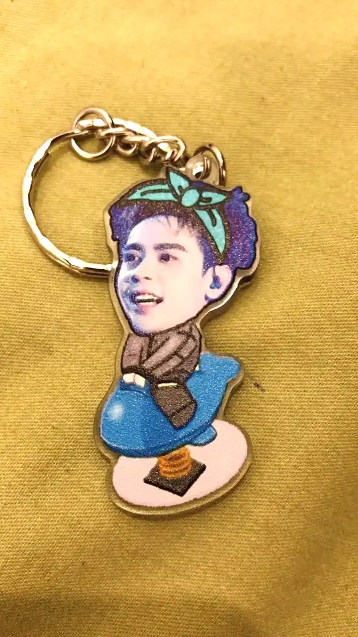 Móc Khoá Keychain Acrylic Quang Hùng MasterD Ghép Mặt Chibi Cute Dễ Thương 4 Móc Khoá Keychain Acrylic Quang Hùng MasterD Ghép Mặt Chibi Cute Dễ Thương 3