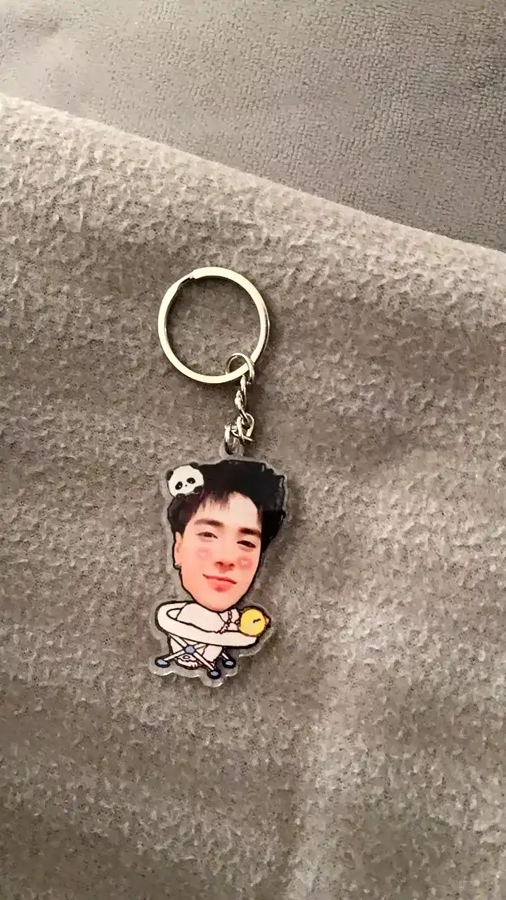 Móc Khoá Keychain Acrylic Quang Hùng MasterD Ghép Mặt Chibi Cute Dễ Thương 5 Móc Khoá Keychain Acrylic Quang Hùng MasterD Ghép Mặt Chibi Cute Dễ Thương 4