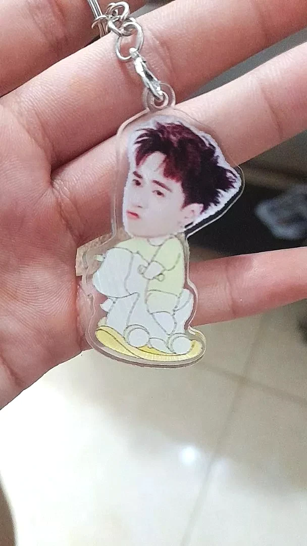 Móc Khoá Keychain Acrylic Quang Hùng MasterD Ghép Mặt Chibi Cute Dễ Thương 6 Móc Khoá Keychain Acrylic Quang Hùng MasterD Ghép Mặt Chibi Cute Dễ Thương 5