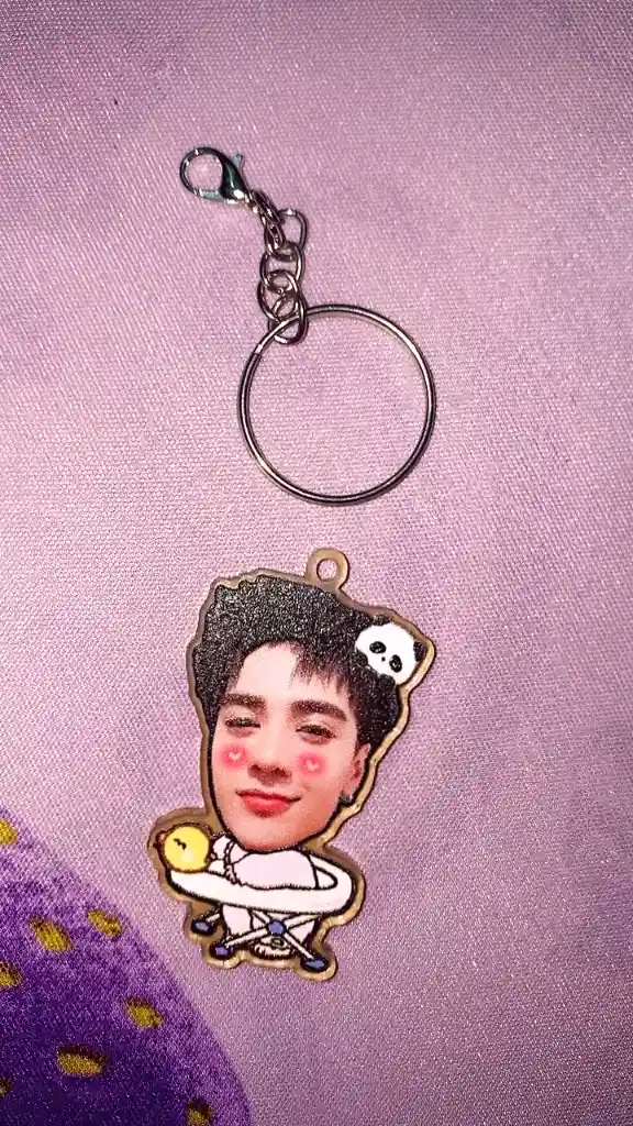 Móc Khoá Keychain Acrylic Quang Hùng MasterD Ghép Mặt Chibi Cute Dễ Thương 9 Móc Khoá Keychain Acrylic Quang Hùng MasterD Ghép Mặt Chibi Cute Dễ Thương 8