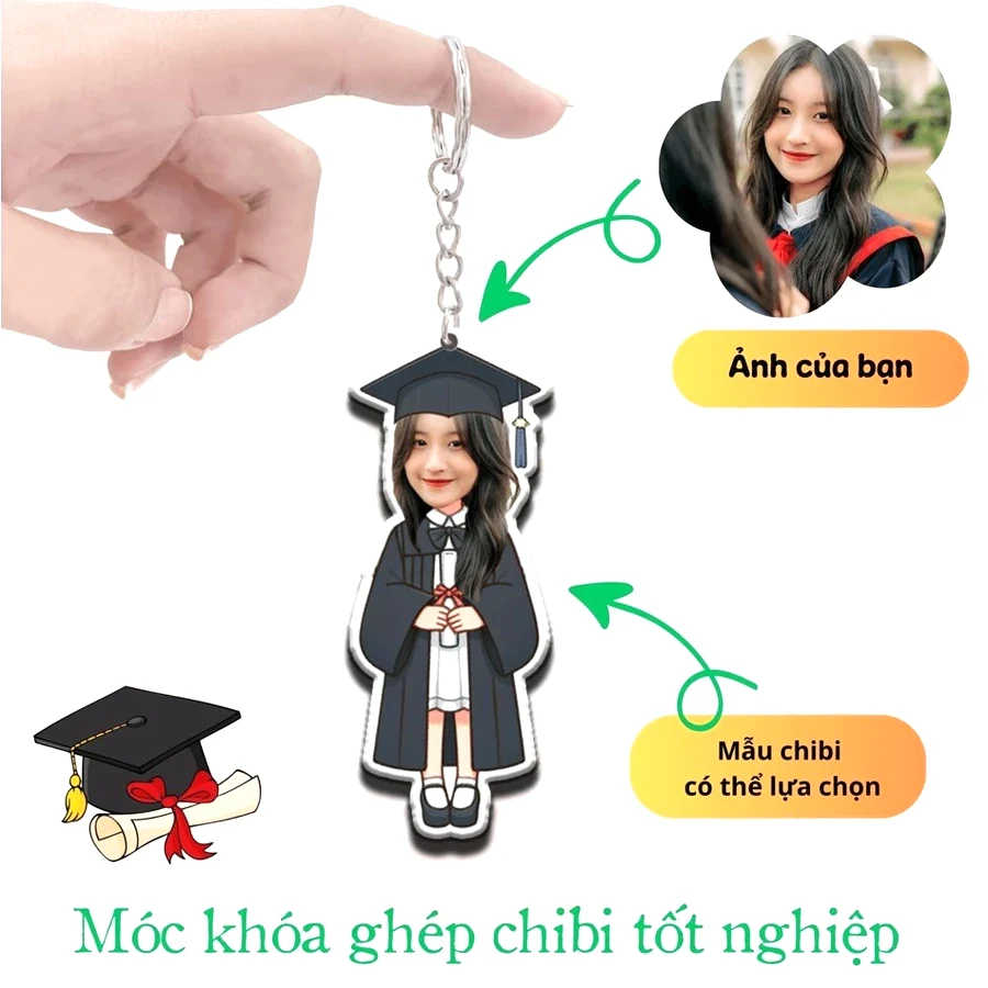Móc Khóa Keychain Đồ Cử Nhân Chibi Mẫu Tốt Nghiệp Nam Nữ Ghép Mặt Theo Yêu Cầu Quà Tặng Bạn Bè Học Sinh Sinh Viên 9 Móc Khóa Keychain Đồ Cử Nhân Chibi Mẫu Tốt Nghiệp Nam Nữ Ghép Mặt Theo Yêu Cầu Quà Tặng Bạn Bè Học Sinh Sinh Viên 8