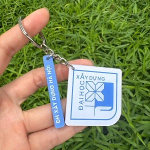 Móc Khóa Logo Trường Đại Học Xây Dựng Hà Nội, Nhận Đơn Từ 1 Móc, Miễn Phí Thiết Kế 1