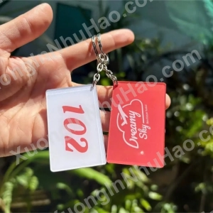 Móc Khóa Logo Và Số Phòng Nhà Nghỉ, Khách Sạn, Homestay Theo Yêu Cầu, Nhận Đơn Từ 1 Móc, Miễn Phí Thiết Kế