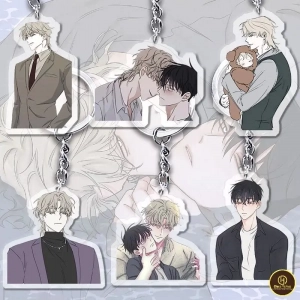Móc Khoá Low Tide In Twilight Anime Đêm Bên Bờ Biển Yeo TaeJu Kim EuiHyun In 2 Mặt Man Korean BL Manwha
