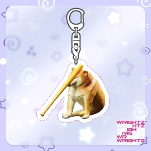 Móc Khóa Meme Chó Mèo Cheems Đáng Yêu Chibi Anime Quà Tặng Xinh Xắn Cho Bạn Bè Người Yêu Nhận Đơn Từ 1 Móc - Miễn Phí Thiết Kế 1