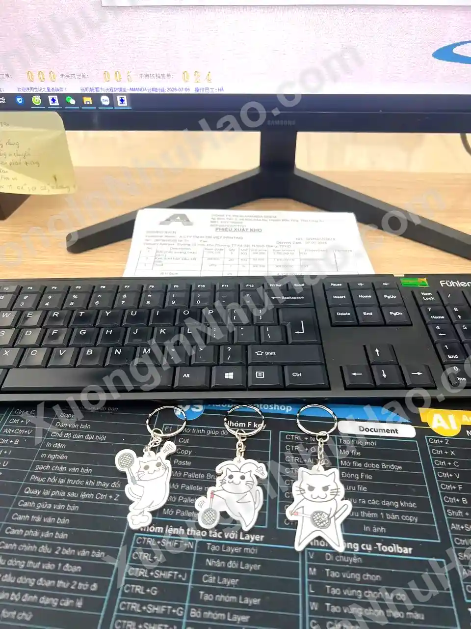 Móc Khóa Mèo Cầu Lông - Móc Chìa Khóa In Hình Mèo Chơi Cầu Lông 7 Móc Khóa Mèo Cầu Lông - Móc Chìa Khóa In Hình Mèo Chơi Cầu Lông 6