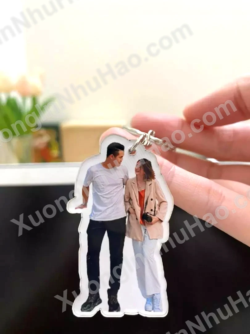 Móc Khóa Mica Cắt Theo Hình Người - Phụ Kiện Treo Balo Hoặc Chìa Khóa Siêu Dễ Thương 1 Móc Khóa Mica Cắt Theo Hình Người - Phụ Kiện Treo Balo Hoặc Chìa Khóa Siêu Dễ Thương