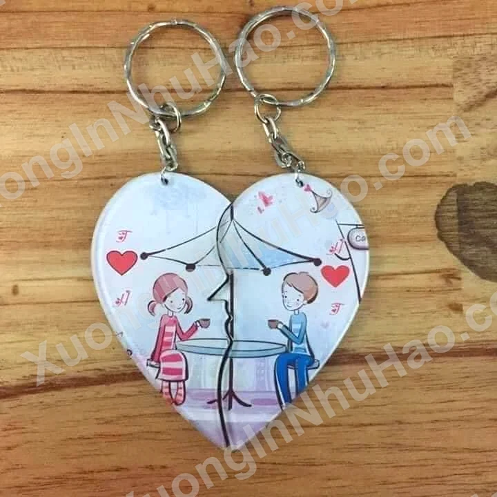 Móc Khóa Mica In Ảnh Theo Yêu Cầu - Móc Khóa Đôi Tình Yêu 3 Móc Khóa Mica In Ảnh Theo Yêu Cầu - Móc Khóa Đôi Tình Yêu 2