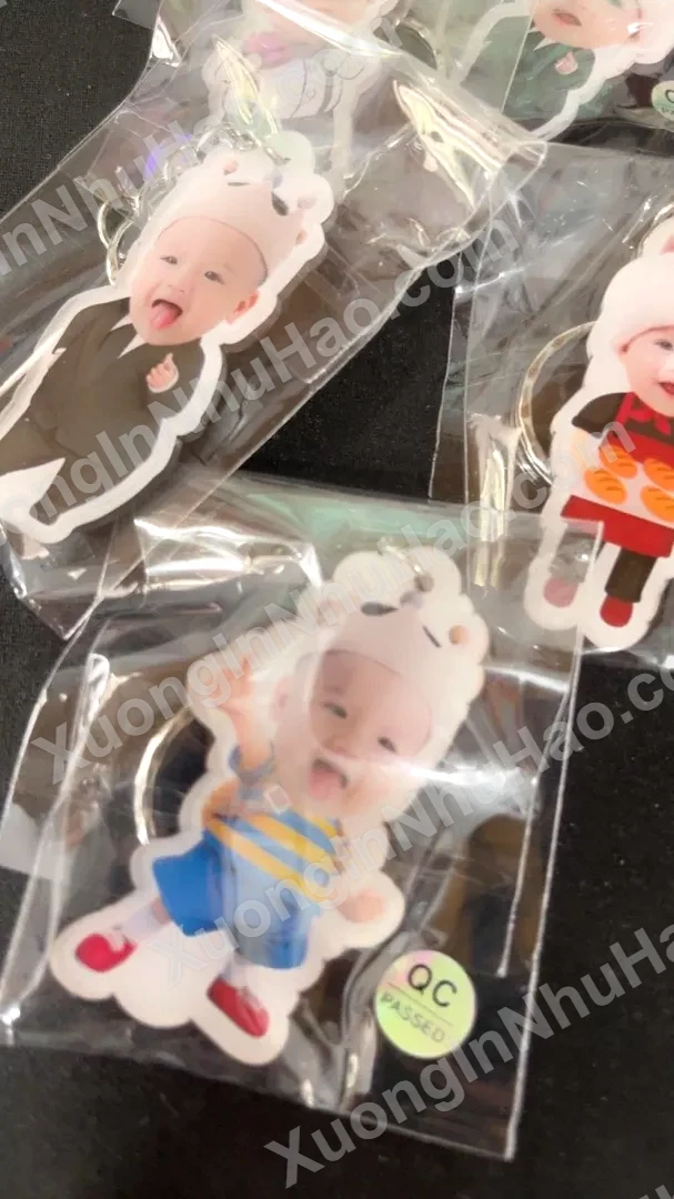 Móc Khóa Mica - Móc Khóa Ghép Chibi Dễ Thương Cho Bé, Nhận Đơn Từ 1 Móc, Thiết Kế Miễn Phí 3 Móc Khóa Mica - Móc Khóa Ghép Chibi Dễ Thương Cho Bé, Nhận Đơn Từ 1 Móc, Thiết Kế Miễn Phí 2