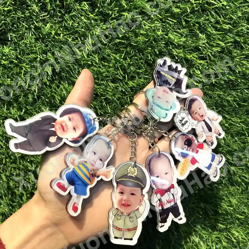 Móc Khóa Mica - Móc Khóa Ghép Chibi Dễ Thương Cho Bé, Nhận Đơn Từ 1 Móc, Thiết Kế Miễn Phí 8 Móc Khóa Mica - Móc Khóa Ghép Chibi Dễ Thương Cho Bé, Nhận Đơn Từ 1 Móc, Thiết Kế Miễn Phí 7