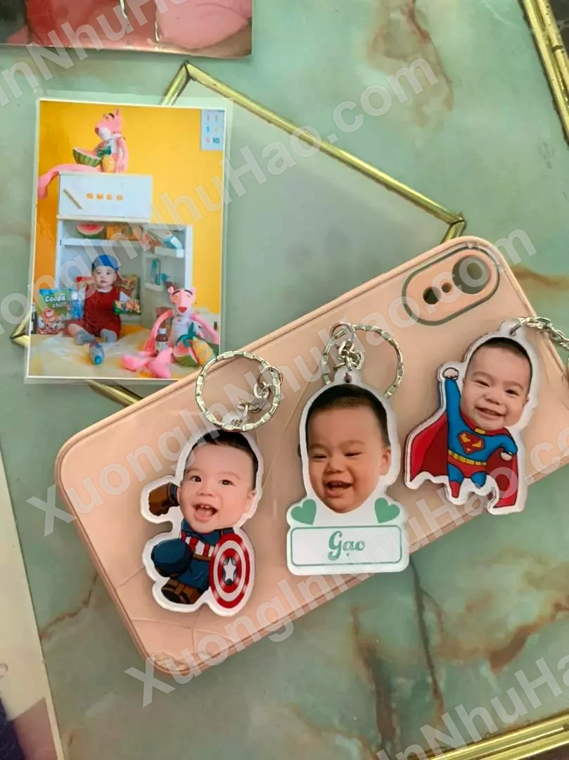 Móc Khóa Mica - Móc Khóa Ghép Chibi Dễ Thương Cho Bé, Nhận Đơn Từ 1 Móc, Thiết Kế Miễn Phí 1 Móc Khóa Mica - Móc Khóa Ghép Chibi Dễ Thương Cho Bé, Nhận Đơn Từ 1 Móc, Thiết Kế Miễn Phí