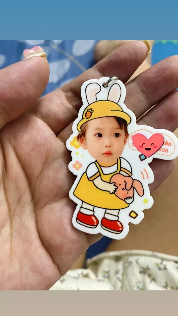 Móc Khoá Mica Trong Suốt 2 Mặt Ghép Chibi Ghi Thông Tin Theo Yêu Cầu , Nhận Đơn Từ 1 Móc, Miễn Phí Thiết Kế 6 Móc Khoá Mica Trong Suốt 2 Mặt Ghép Chibi Ghi Thông Tin Theo Yêu Cầu , Nhận Đơn Từ 1 Móc, Miễn Phí Thiết Kế 5