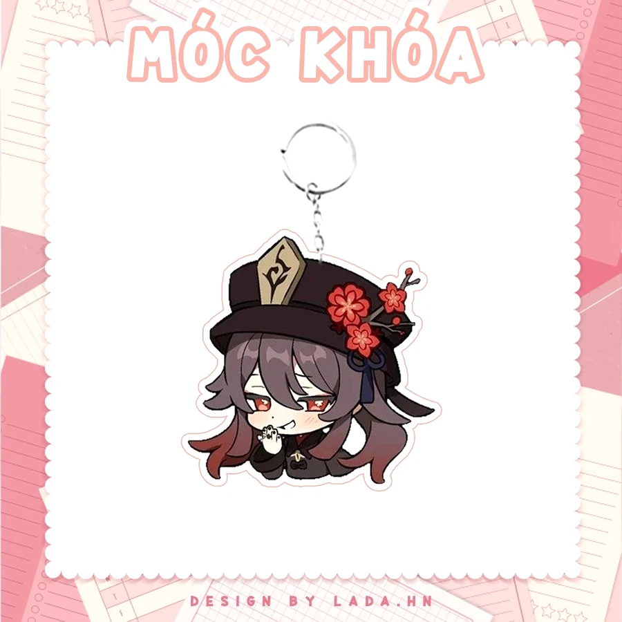 Móc Khóa Mô Hình Đứng Để Bàn Hutao Genshin Impact Lada Đáng Yêu Chibi Trang Trí Quà Tặng 4 Móc Khóa Mô Hình Đứng Để Bàn Hutao Genshin Impact Lada Đáng Yêu Chibi Trang Trí Quà Tặng 3