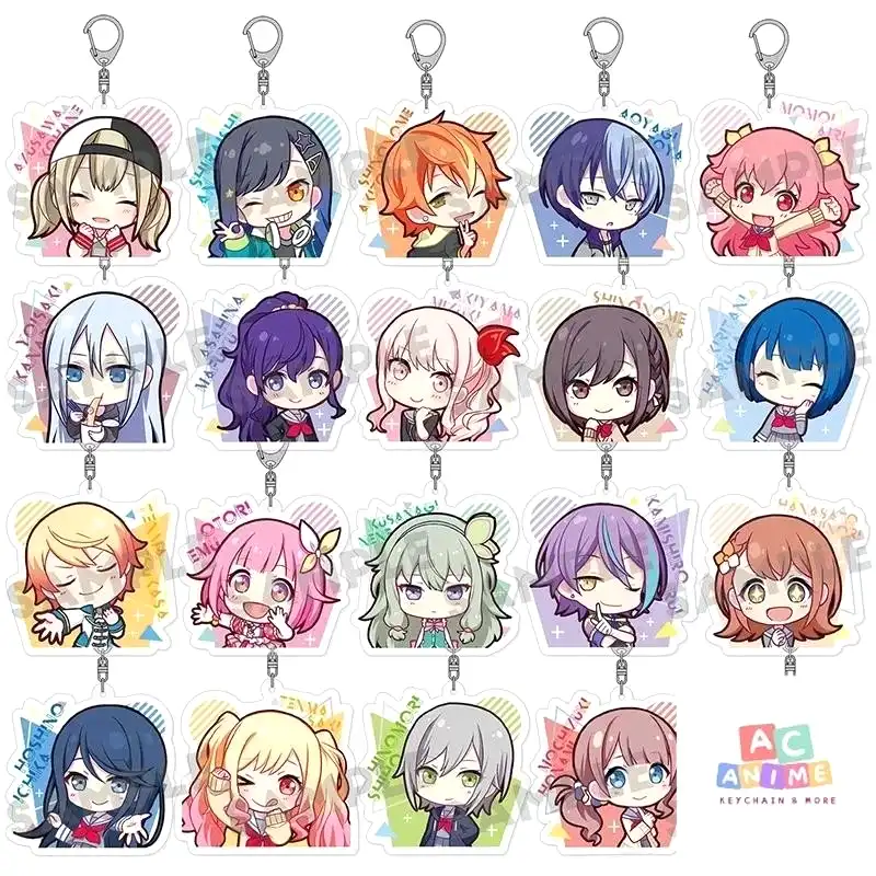 Móc Khóa PJSK Project Sekai Cute Chất Liệu Acrylic Trong Suốt 1 Móc Khóa PJSK Project Sekai Cute Chất Liệu Acrylic Trong Suốt