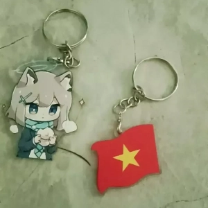 Móc Khóa Rhyder Ca Sĩ Rapper Siêu Cute Dễ Thương Tài Năng Anh Trai Say Hi Hình Chibi 1