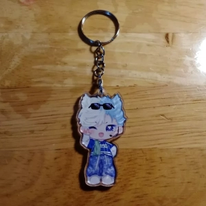 Móc Khóa Rhyder Ca Sĩ Rapper Siêu Cute Dễ Thương Tài Năng Anh Trai Say Hi Hình Chibi