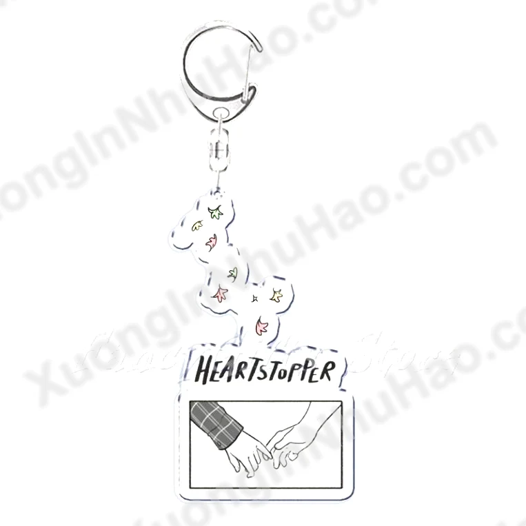Móc Khóa Sweet Heartstopper Leaves Charlie Nick Keyring - Móc Khoá Mica Chất Lượng Cao - Móc Khoá Mica Anime 4 Móc Khóa Sweet Heartstopper Leaves Charlie Nick Keyring - Móc Khoá Mica Chất Lượng Cao - Móc Khoá Mica Anime 3
