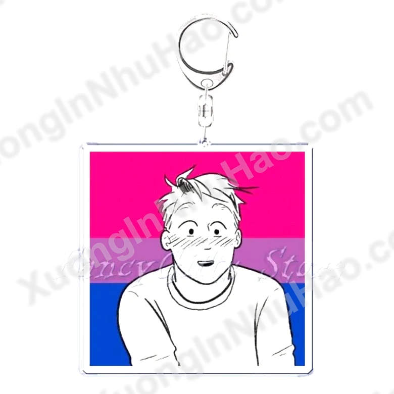 Móc Khóa Sweet Heartstopper Leaves Charlie Nick Keyring - Móc Khoá Mica Chất Lượng Cao - Móc Khoá Mica Anime 6 Móc Khóa Sweet Heartstopper Leaves Charlie Nick Keyring - Móc Khoá Mica Chất Lượng Cao - Móc Khoá Mica Anime 5