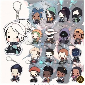 Móc Khóa Valorant In Hình Nhân Vật Game Valorant Dễ Thương Phụ Kiện Trang Trí Chibi Dễ Thương