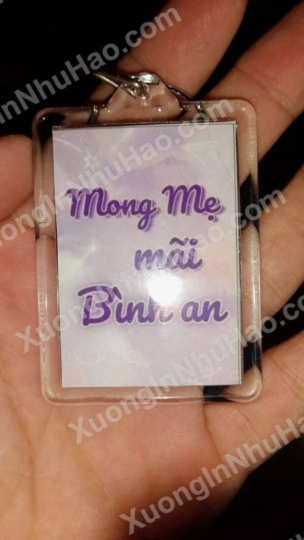 Quà Tặng 20/10, Móc Khoá Thông Điệp Thay Lời Tặng Bố Mẹ, Móc Khoá Gia Đình, Gửi Lời Yêu Thương Cha Mẹ, Tặng Mẹ Dị 2