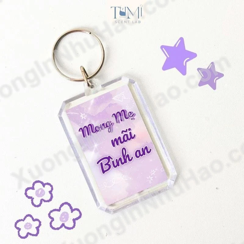 Quà Tặng 20/10, Móc Khoá Thông Điệp Thay Lời Tặng Bố Mẹ, Móc Khoá Gia Đình, Gửi Lời Yêu Thương Cha Mẹ, Tặng Mẹ Dị 5