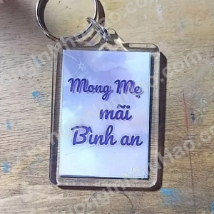 Quà Tặng 20/10, Móc Khoá Thông Điệp Thay Lời Tặng Bố Mẹ, Móc Khoá Gia Đình, Gửi Lời Yêu Thương Cha Mẹ, Tặng Mẹ Dị