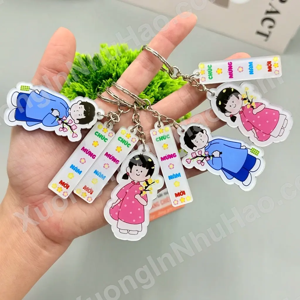 Quà Tặng Bé Trai, Bé Gái, Câu Chúc Tết Ý Nghĩa, Móc Khóa Tết, Nhận Đơn Từ 1 Móc, Miễn Phí Thiết Kế 1 Quà Tặng Bé Trai, Bé Gái, Câu Chúc Tết Ý Nghĩa, Móc Khóa Tết, Nhận Đơn Từ 1 Móc, Miễn Phí Thiết Kế