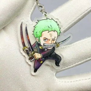 5CM Dây Đeo Điện Thoại One Piece Luffy Mica, Tranh Kính Acrylic Anime Manga 1