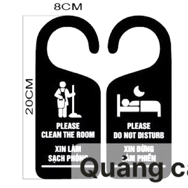 Ảng Treo - Thẻ Dọn Phòng Khách Sạn, Thẻ Không Làm Phiền Treo Cửa Phòng Khách Sạn, Resort, Hotel , Motel 2 Ảng Treo - Thẻ Dọn Phòng Khách Sạn, Thẻ Không Làm Phiền Treo Cửa Phòng Khách Sạn, Resort, Hotel , Motel 1