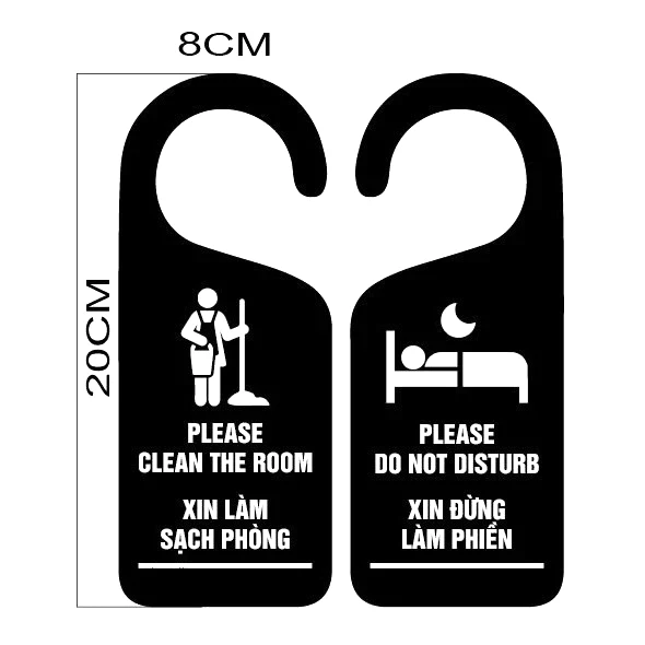 Ảng Treo - Thẻ Dọn Phòng Khách Sạn, Thẻ Không Làm Phiền Treo Cửa Phòng Khách Sạn, Resort, Hotel , Motel 5 Ảng Treo - Thẻ Dọn Phòng Khách Sạn, Thẻ Không Làm Phiền Treo Cửa Phòng Khách Sạn, Resort, Hotel , Motel 4
