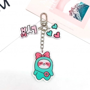 Ba Món ITZY WDZY Series Mới Lia Ryujin Yuna Móc Khóa