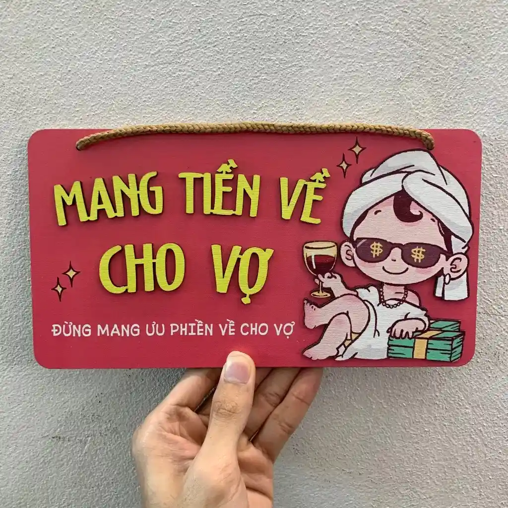 Bảng Gỗ 28x20cm Quy Tắc Hạnh Phúc - Trang Trí Gia Đình, Treo Phòng Khách, Phòng Ngủ 7 Bảng Gỗ 28x20cm Quy Tắc Hạnh Phúc - Trang Trí Gia Đình, Treo Phòng Khách, Phòng Ngủ 6