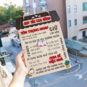 Bảng Gỗ Decor Với Những Câu Nói Hay, Ý Nghĩa Giúp Không Gian Nhà Bạn Thêm Nổi Bật Và Ấn Tượng 1