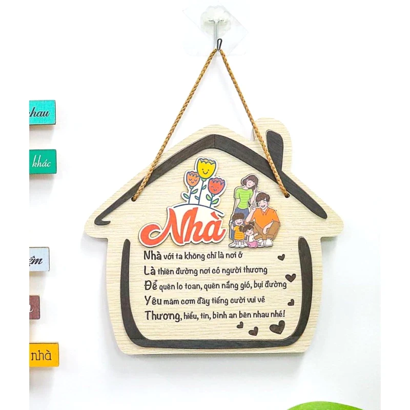 Bảng Gỗ Decor Với Những Câu Nói Hay, Ý Nghĩa Giúp Không Gian Nhà Bạn Thêm Nổi Bật Và Ấn Tượng 9 Bảng Gỗ Decor Với Những Câu Nói Hay, Ý Nghĩa Giúp Không Gian Nhà Bạn Thêm Nổi Bật Và Ấn Tượng 8