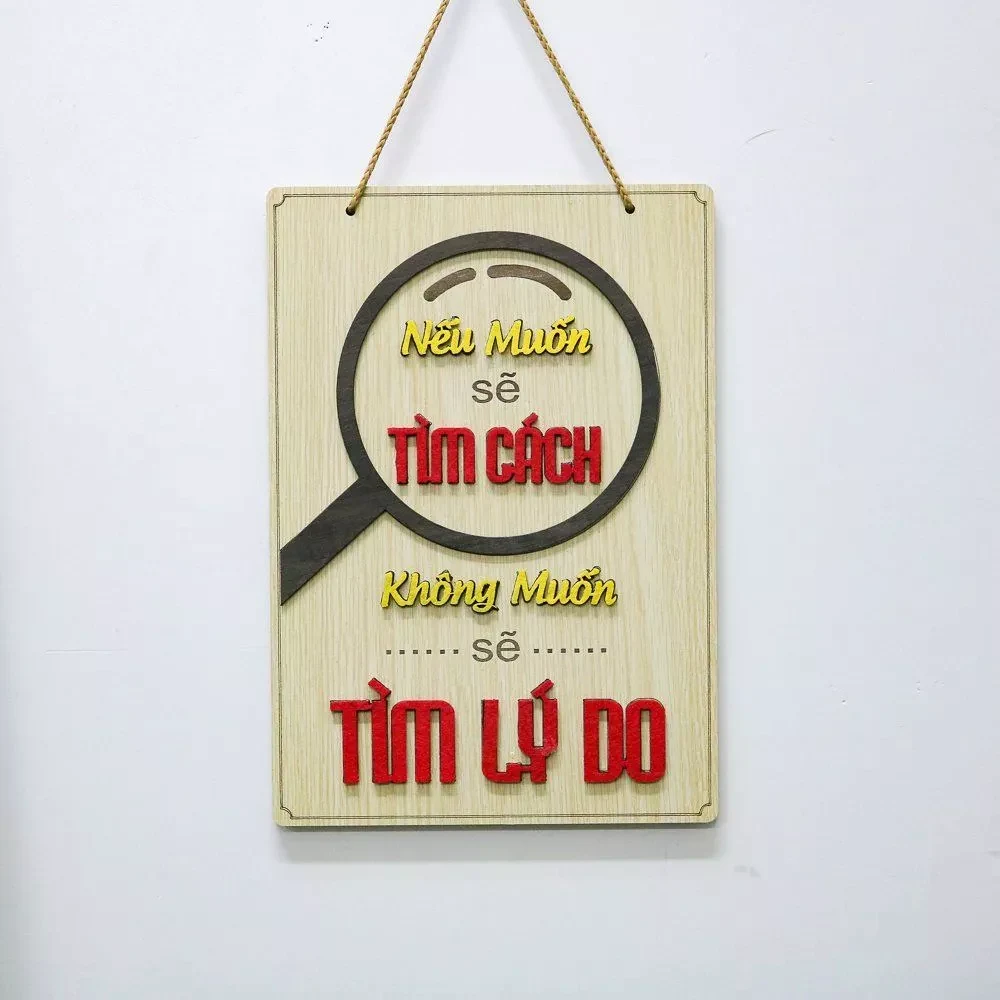 Bảng Gỗ Slogan Khẩu Hiệu Động Lực Trang Trí Gia Đình, Văn Phòng, Cửa Hàng 3D Sang Trọng, Độc Đáo 7 Bảng Gỗ Slogan Khẩu Hiệu Động Lực Trang Trí Gia Đình, Văn Phòng, Cửa Hàng 3D Sang Trọng, Độc Đáo 6