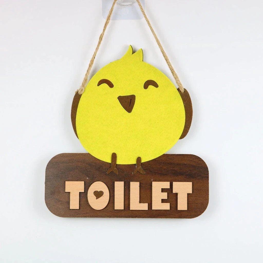 Bảng Gỗ Trang Trí Đẹp Cho Nhà Cửa, Phòng Vệ Sinh, Toilet Siêu Xinh 2 Bảng Gỗ Trang Trí Đẹp Cho Nhà Cửa, Phòng Vệ Sinh, Toilet Siêu Xinh 1
