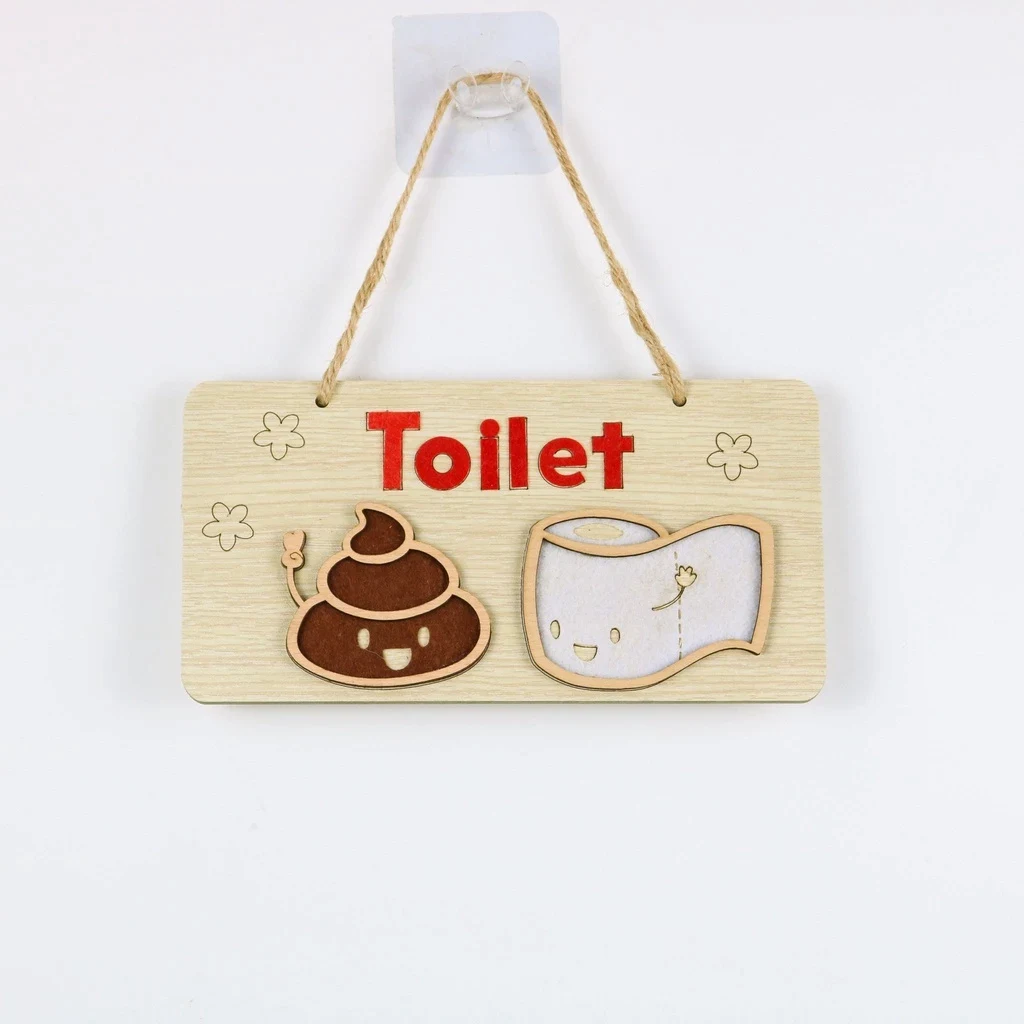 Bảng Gỗ Trang Trí Đẹp Cho Nhà Cửa, Phòng Vệ Sinh, Toilet Siêu Xinh 10 Bảng Gỗ Trang Trí Đẹp Cho Nhà Cửa, Phòng Vệ Sinh, Toilet Siêu Xinh 9