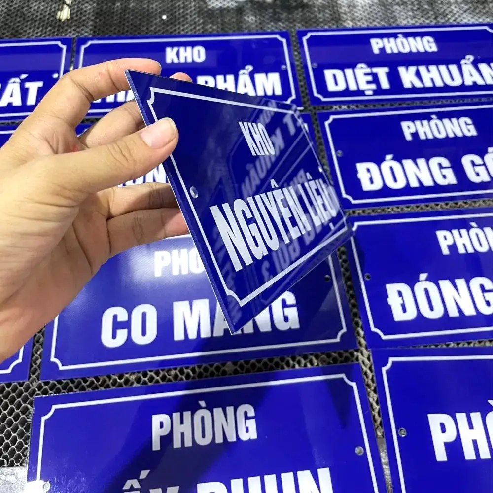 Bảng Phòng Ban, Phòng Kế Toán, Phòng Giám Đốc, Họp, Vip Trên Chất Liệu Mica, Bền, Đẹp. Sản Xuất Nội Dung Theo Yêu Cầu. 2