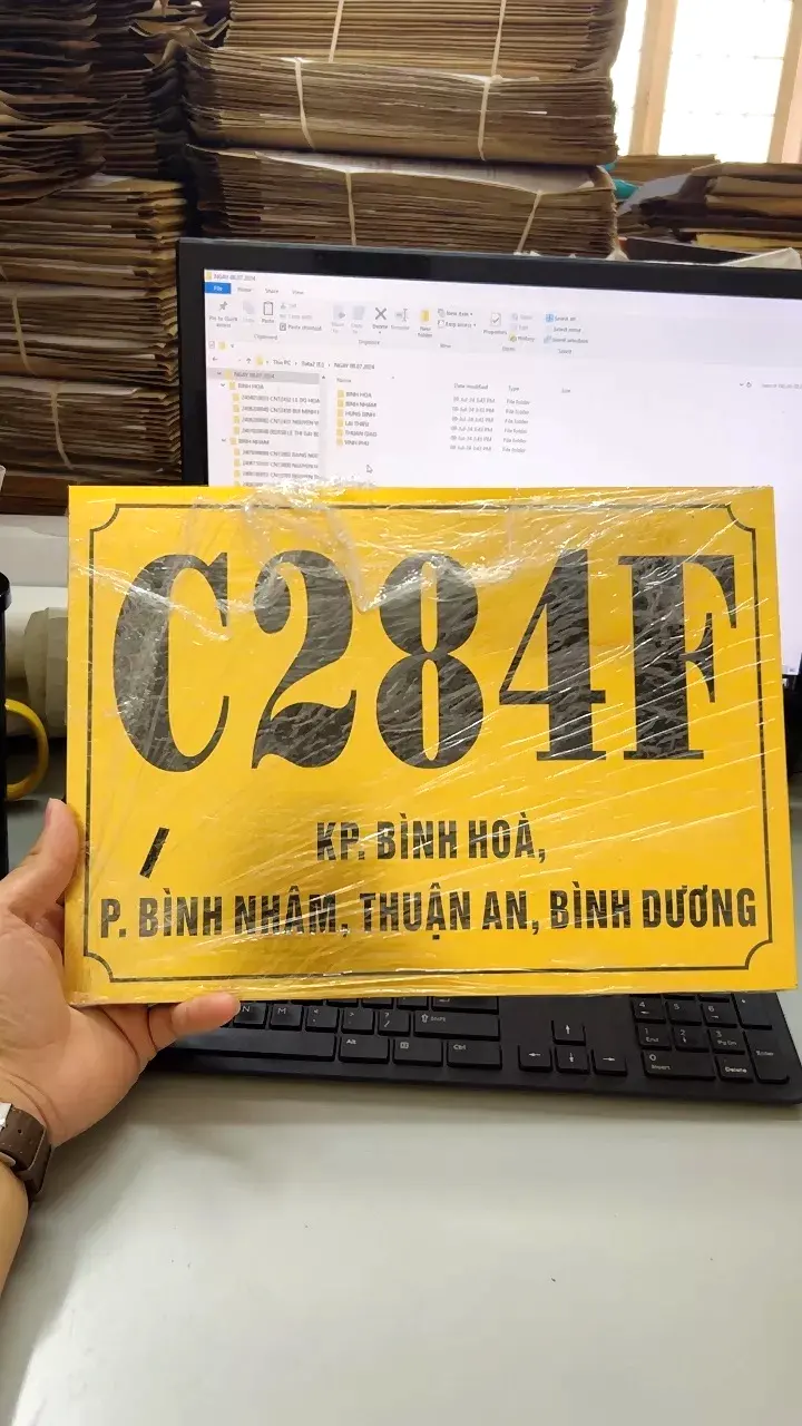 Bảng Số Nhà Mica, Alu Bạc Xước,in UV Bền Đẹp, Nội Dung Làm Theo Yêu Cầu, Kích Thước 30x20, 20x10 5