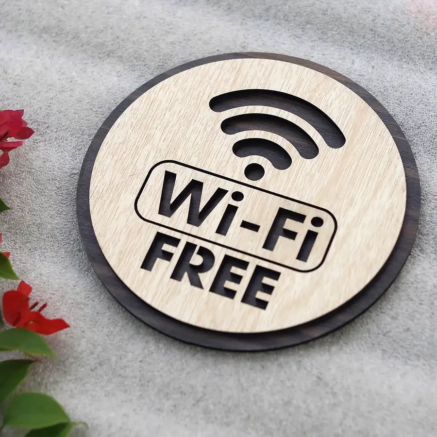 Bảng Wifi Password Decor Bảng Tên Gỗ Ghi Thông Tin Wifi Trang Trí Cho Văn Phòng Làm Việc Nhà Hàng Khách Sạn 8