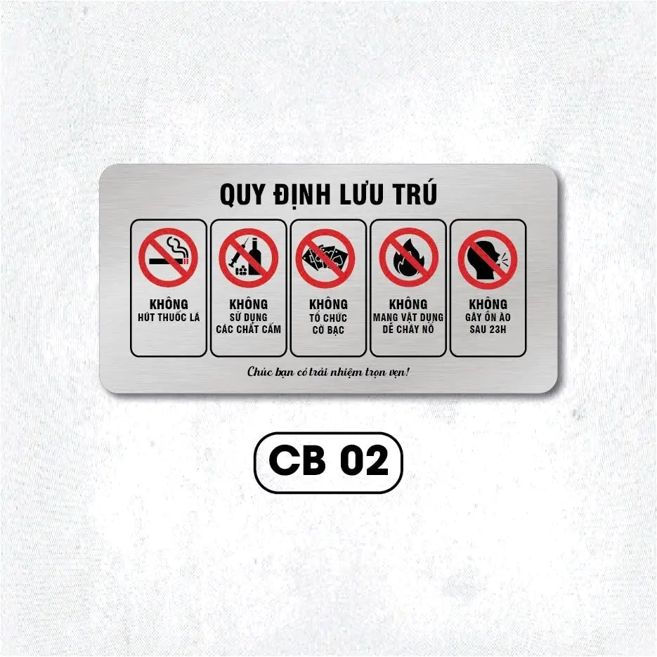 Biển Cấm - Biển Cảnh Báo - Biển Chỉ Dẫn Chất Liệu Alu Bạc Xước In Uv Sắc Nét, Bền Đẹp ,tặng Kèm Keo Dán 2 Mặt 8 Biển Cấm - Biển Cảnh Báo - Biển Chỉ Dẫn Chất Liệu Alu Bạc Xước In Uv Sắc Nét, Bền Đẹp ,tặng Kèm Keo Dán 2 Mặt 7